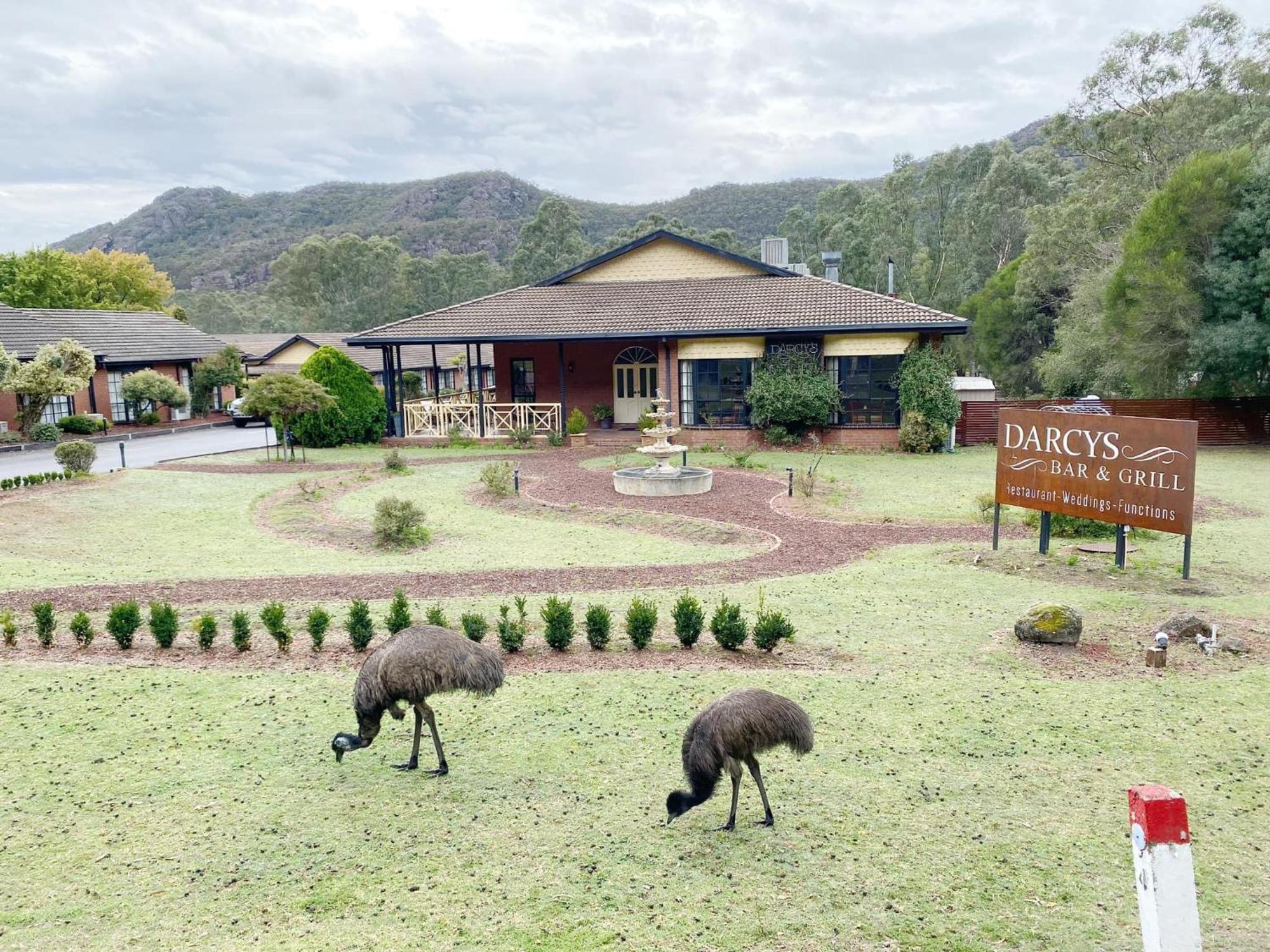 Golden Chain Country Plaza Motel Halls Gap Esterno foto